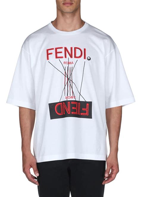 fendi tshirts|Fendi fiend t shirt.